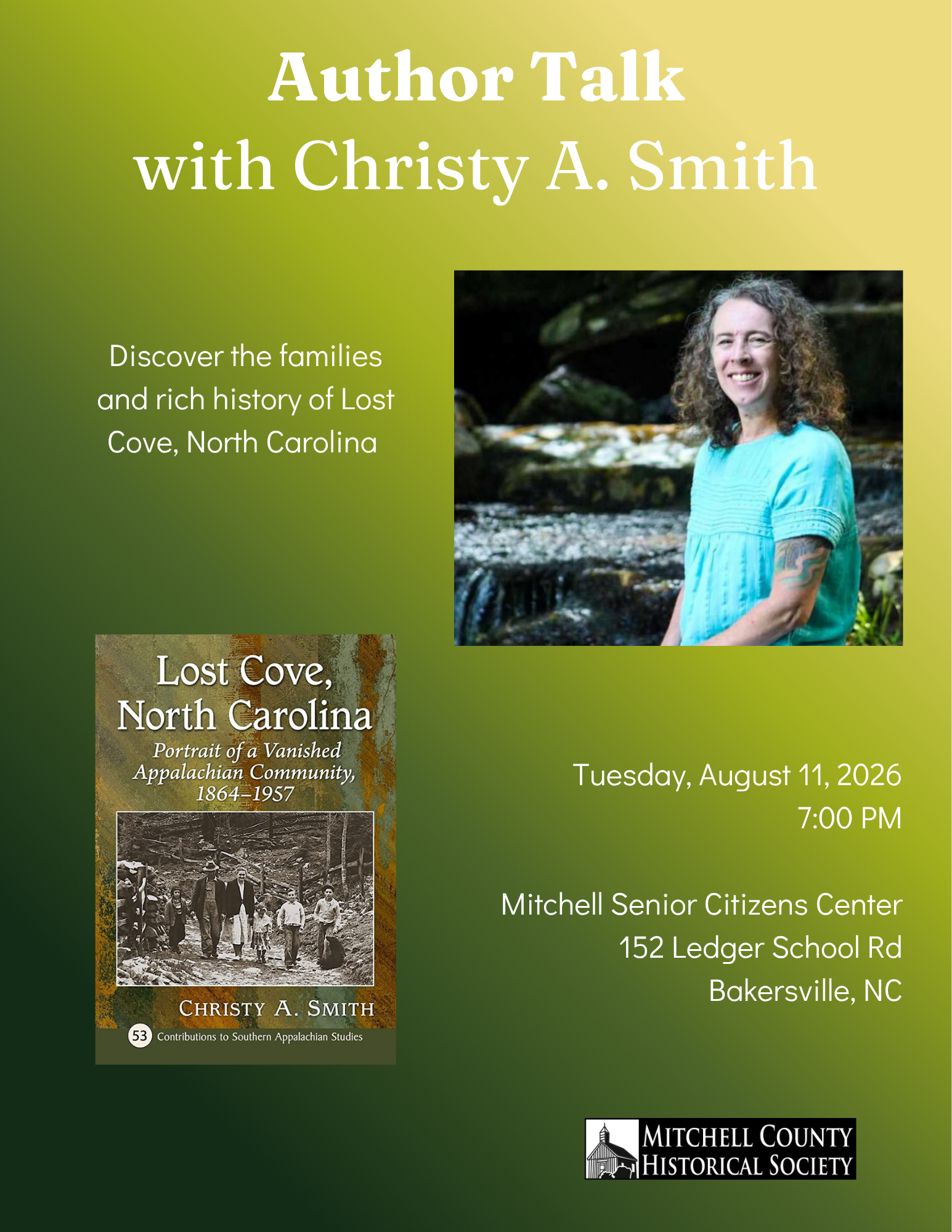 Lost Cove: Portrait of a Vanished Appalachian Community program flyer